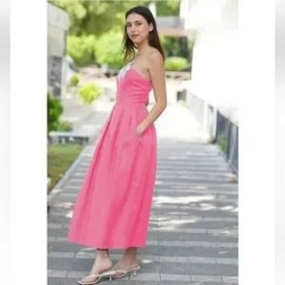 Fanm Mon LORR‎ Linen Latrice Dress SZ XL NWT
